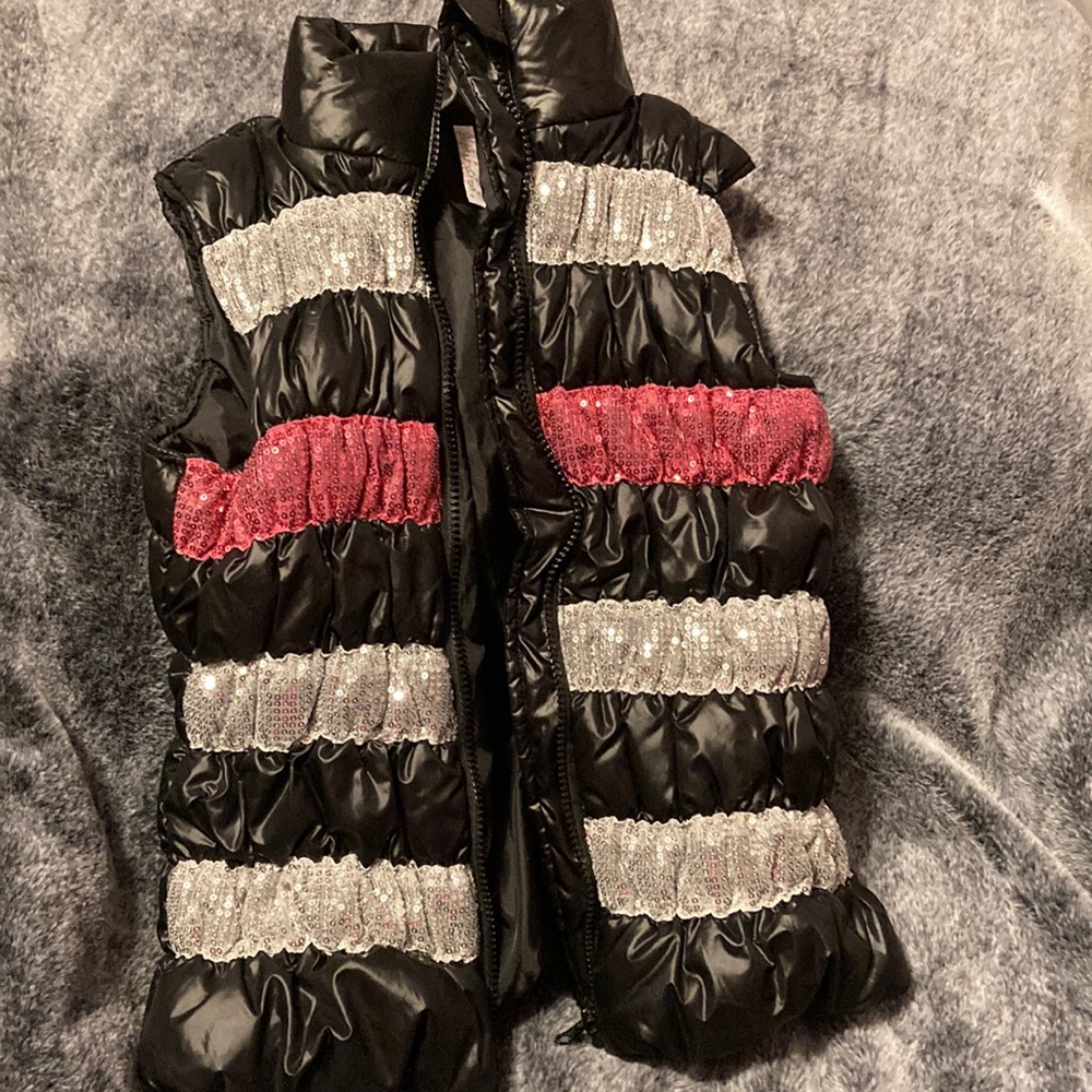 Girls Sparkle Vest